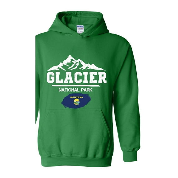 NIB - Mens Plus Sweatshirts and Hoodies - Glacier National Park