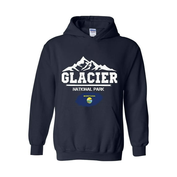 NIB - Mens Plus Sweatshirts and Hoodies - Glacier National Park