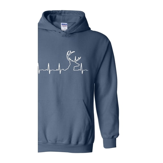 NIB - Mens Plus Sweatshirts and Hoodies - Heartbeat Hunting