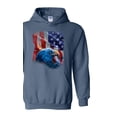 thumbnail image 1 of NIB - Mens Sweatshirts and Hoodies - American Flag 4th of July, 1 of 5