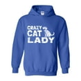 thumbnail image 1 of NIB - Mens Sweatshirts and Hoodies - Crazy Cat Lady, 1 of 5