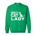 thumbnail image 1 of NIB - Mens Sweatshirts and Hoodies - Crazy Cat Lady, 1 of 5