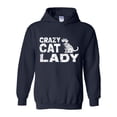 thumbnail image 1 of NIB - Mens Sweatshirts and Hoodies - Crazy Cat Lady, 1 of 5
