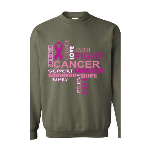 NIB - Mens Sweatshirts and Hoodies - Fight Breast Cancer
