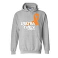 thumbnail image 1 of NIB - Mens Sweatshirts and Hoodies - Leukemia Cancer, 1 of 5