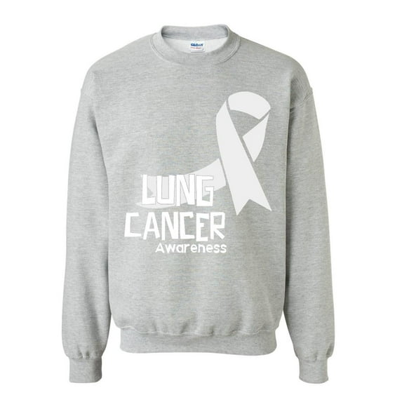 NIB - Mens Sweatshirts and Hoodies - Lung Cancer