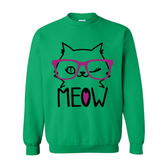 NIB - Mens Sweatshirts and Hoodies - Meow Cute Cat Kitty