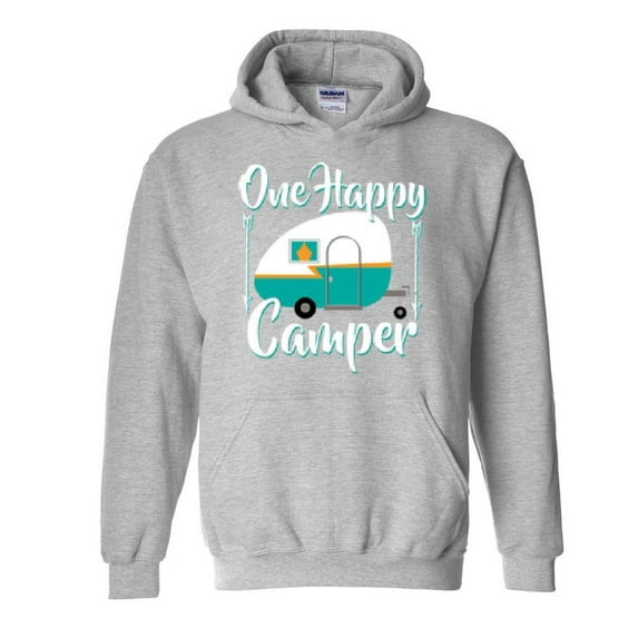 NIB - Mens Sweatshirts and Hoodies - ONE HAPPY CAMPER