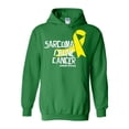 thumbnail image 1 of NIB - Mens Sweatshirts and Hoodies - Sarcoma Bone Cancer Awareness Ribbon, 1 of 5