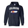 thumbnail image 1 of NIB - Mens Sweatshirts and Hoodies, up to Size 5XL - Colorado Flag, 1 of 5
