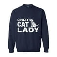 thumbnail image 1 of NIB - Mens Sweatshirts and Hoodies - Crazy Cat Lady, 1 of 5