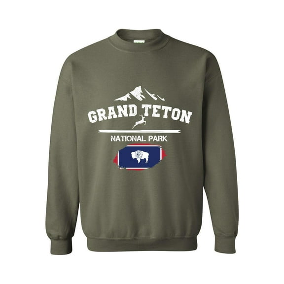 NIB - Mens Sweatshirts and Hoodies, up to Size 5XL - Grand Teton National Park
