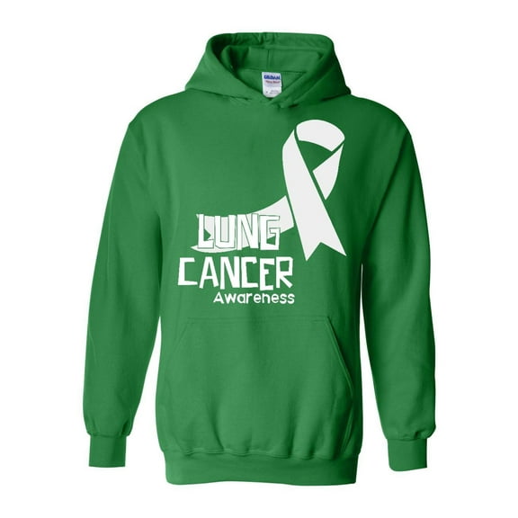 NIB - Mens Sweatshirts and Hoodies, up to Size 5XL - Lung Cancer