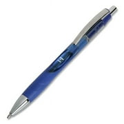 NIB & NISH 6849425 Vista Retractable Gel Pen, Blue