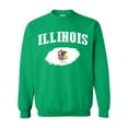 thumbnail image 1 of NIB - Plus Sweatshirts and Hoodies - IL Illinois Flag, 1 of 5
