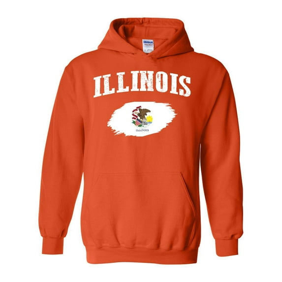 NIB - Women Sweatshirts and Hoodies - IL Illinois Flag