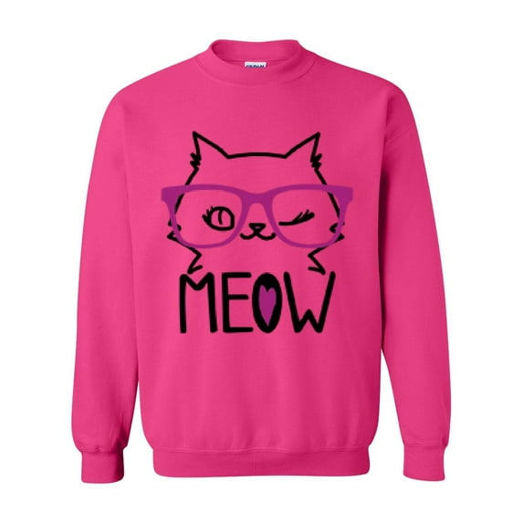 NIB - Women Sweatshirts and Hoodies - Meow Cute Cat Kitty