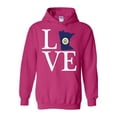 thumbnail image 1 of NIB - Women Sweatshirts and Hoodies - Minnesota Flag, 1 of 5