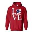 thumbnail image 1 of NIB - Women Sweatshirts and Hoodies - Ohio Flag, 1 of 5