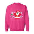 thumbnail image 1 of NIB - Women Sweatshirts and Hoodies, up to Size 5XL - Christmas Dancing Santa, 1 of 5