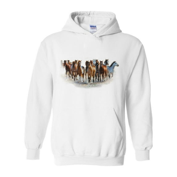 NIB - Women Sweatshirts and Hoodies, up to Size 5XL - Horses Herd