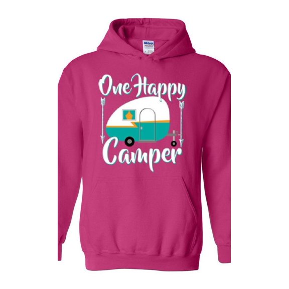 NIB - Women Sweatshirts and Hoodies, up to Size 5XL - ONE HAPPY CAMPER