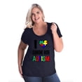 thumbnail image 1 of NIB - Women's Plus Size Curvy T-Shirt - Autism Awareness, 1 of 4