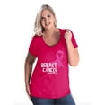thumbnail image 1 of NIB - Women's Plus Size Curvy T-Shirt - Breast Cancer, 1 of 4
