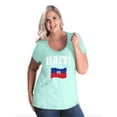 thumbnail image 1 of NIB - Women's Plus Size Curvy T-Shirt - Haiti, 1 of 4