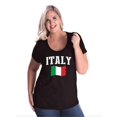 thumbnail image 1 of NIB - Women's Plus Size Curvy T-Shirt - Italy, 1 of 5