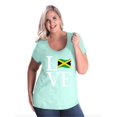 thumbnail image 1 of NIB - Women's Plus Size Curvy T-Shirt - Jamaica, 1 of 4