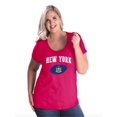 thumbnail image 1 of NIB - Women's Plus Size Curvy T-Shirt - New York, 1 of 4