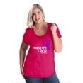 thumbnail image 1 of NIB - Women's Plus Size Curvy T-Shirt - Pancreatic Cancer, 1 of 4