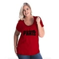 thumbnail image 1 of NIB - Women's Plus Size Curvy T-Shirt - Paris, 1 of 5