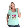 thumbnail image 1 of NIB - Women's Plus Size Curvy T-Shirt - Pretty in Pink Dangerous in Camo, 1 of 4