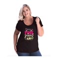 thumbnail image 1 of NIB - Women's Plus Size Curvy T-Shirt - Pretty in Pink Dangerous in Camo, 1 of 5