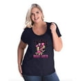 thumbnail image 1 of NIB - Women's Plus Size Curvy T-Shirt - Tackle Breast Cancer, 1 of 4