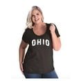 thumbnail image 1 of NIB - Women's Plus Size Curvy T-Shirt - Ohio, 1 of 5