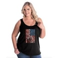 thumbnail image 1 of NIB - Women's Plus Size Tank Top - American Flag 4th of July, 1 of 5