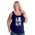 thumbnail image 1 of NIB - Women's Plus Size Tank Top - American Flag 4th of July, 1 of 3