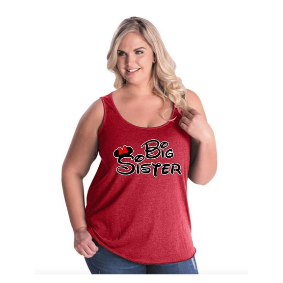 NIB - Women's Plus Size Tank Top - Big Sister