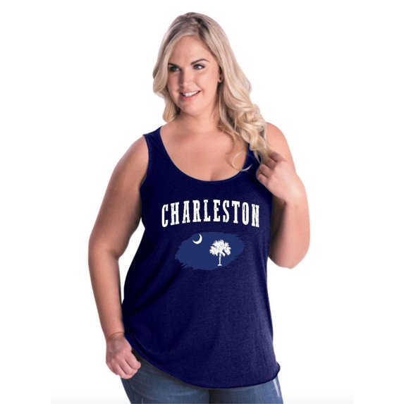 NIB - Women's Plus Size Tank Top - Charleston