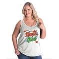thumbnail image 1 of NIB - Women's Plus Size Tank Top - Christmas Dear Santa, 1 of 3