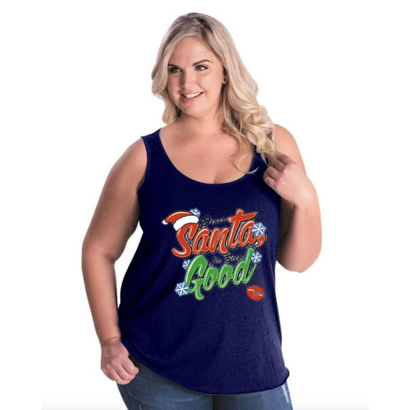 IWPF - Women's Plus Size Tank Top - Christmas Dear Santa