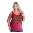 thumbnail image 1 of NIB - Women's Plus Size Tank Top - Christmas Snowman Scarf, 1 of 5
