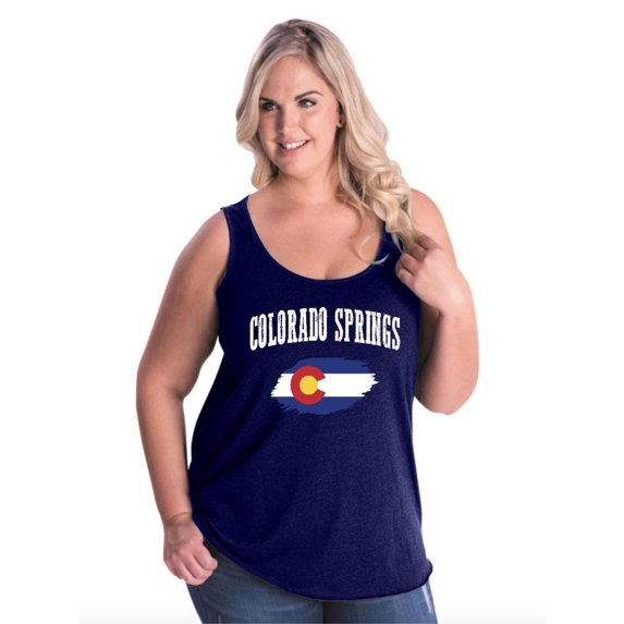 NIB - Women's Plus Size Tank Top - Colorado Springs
