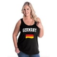 thumbnail image 1 of NIB - Women's Plus Size Tank Top - Germany Flag, 1 of 5