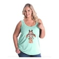 thumbnail image 1 of NIB - Women's Plus Size Tank Top - Giraffe, 1 of 3
