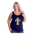 thumbnail image 1 of NIB - Women's Plus Size Tank Top - Giraffe, 1 of 4