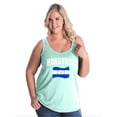 thumbnail image 1 of NIB - Women's Plus Size Tank Top - Honduras Flag, 1 of 3